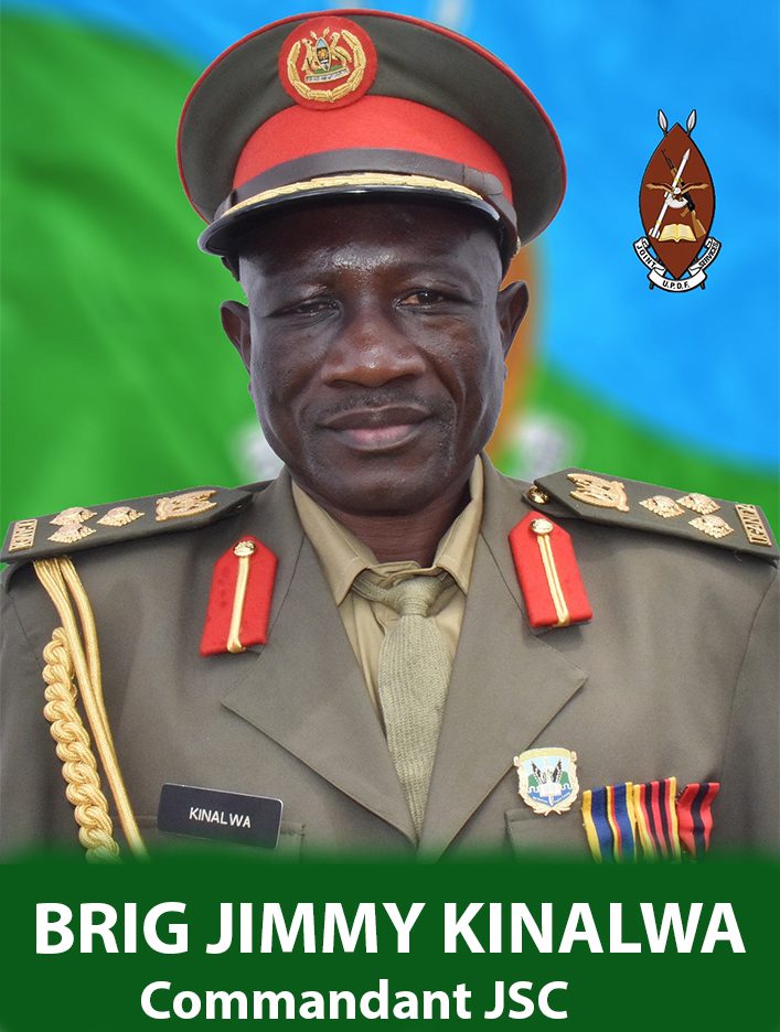 BRIG JIMMY KINALWA Commandant JSC
