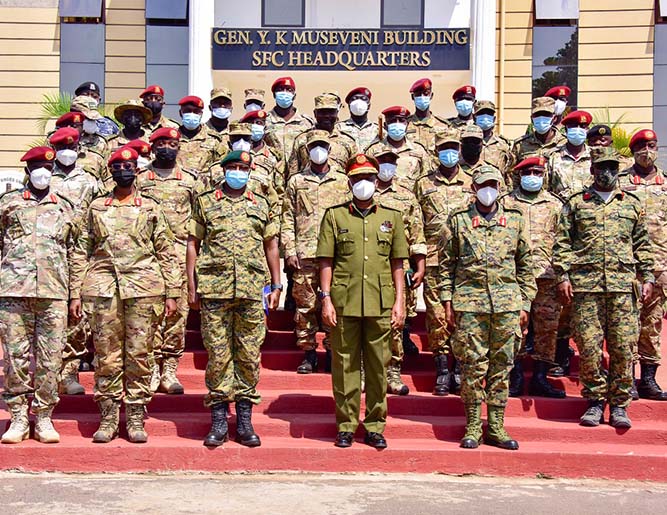 UPDF Special Forces Leadership