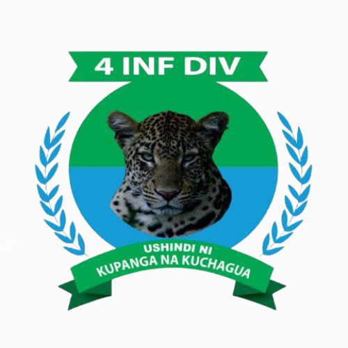 4 INFANTRY DIVISION Logo - Ministry of Defence and Veteran Affairs MoDVA - Republic of Uganda