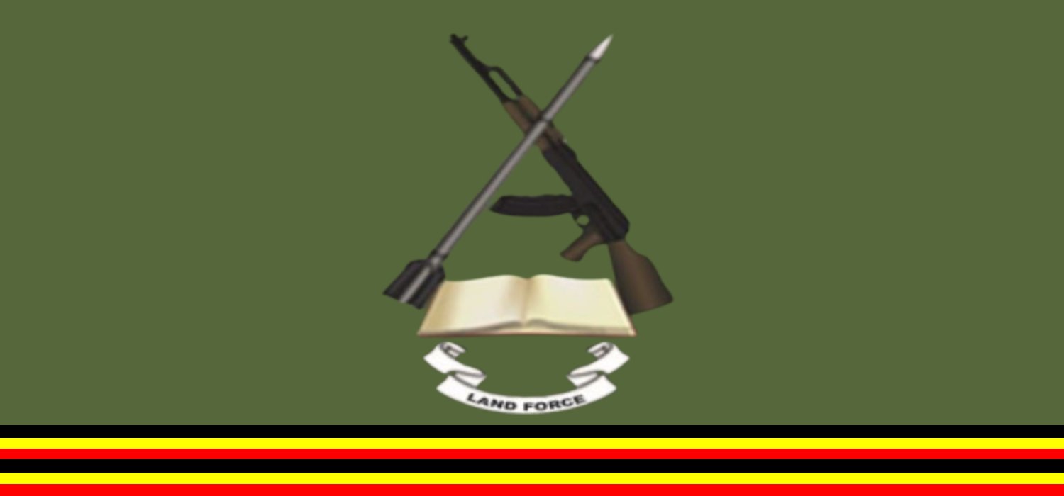 Land Force Flag - Ministry of Defence and Veteran Affairs MoDVA - Republic of Uganda