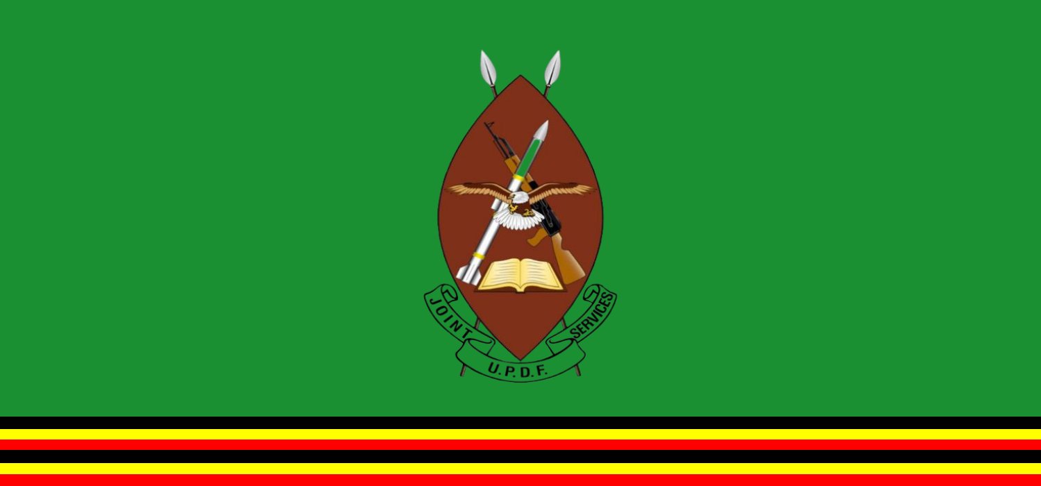 UPDF Joint Services Flag - Ministry of Defence and Veteran Affairs MoDVA - Republic of Uganda